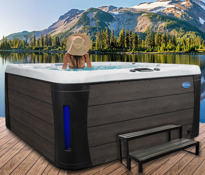 Calspas hot tub being used in a family setting - hot tubs spas for sale Hesperia
